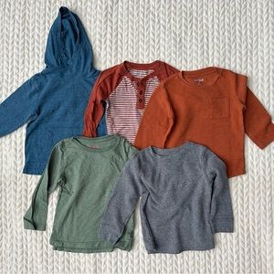 Cat & Jack, long sleeve shirts, 3T